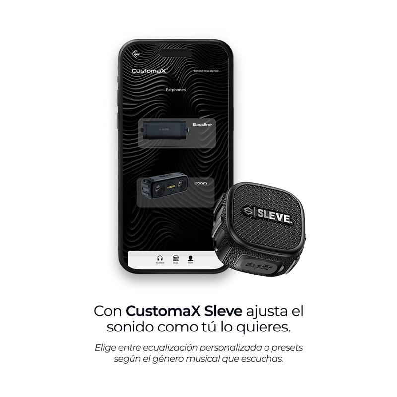 PARLANTE BLUETOOTH SLEVE BOOM MINI - 2