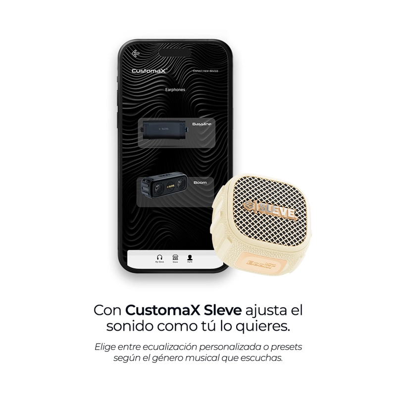 PARLANTE BLUETOOTH SLEVE BOOM MINI - 2