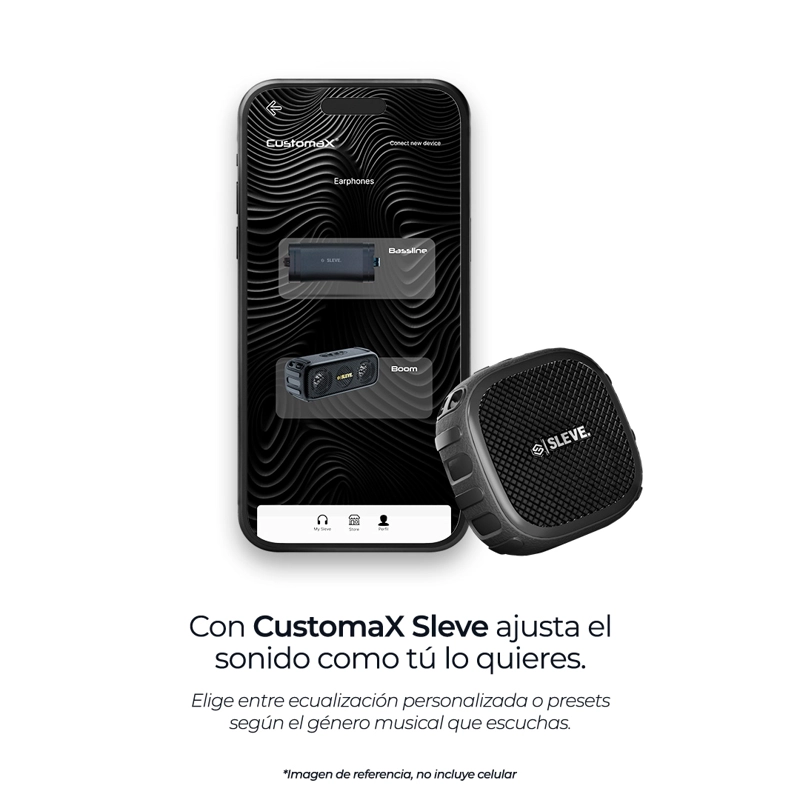 PARLANTE BLUETOOTH SLEVE BOOM GO - 3
