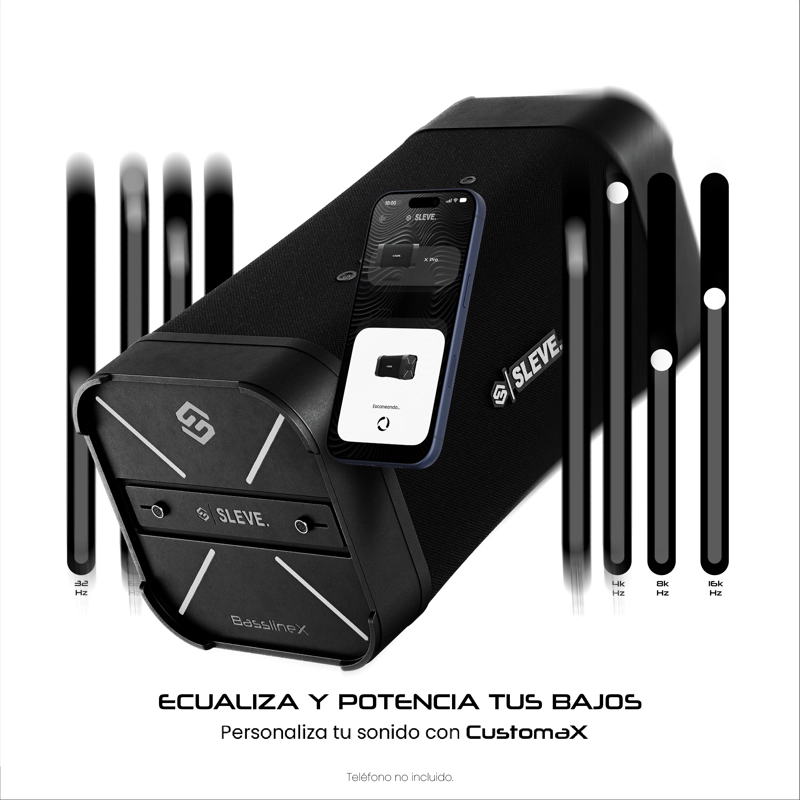 PARLANTE BLUETOOTH SLEVE BASSLINEX PRO - 4