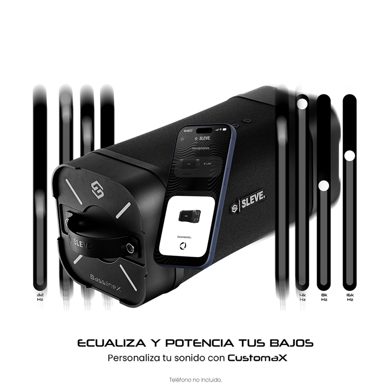 PARLANTE BLUETOOTH SLEVE BASSLINEX LITE - 4