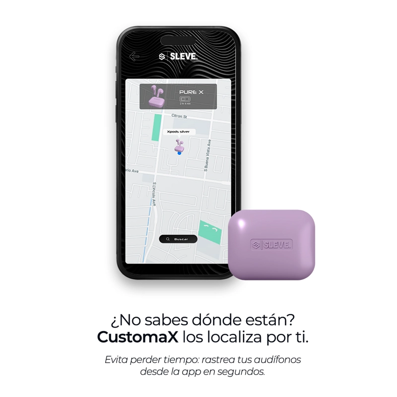 AUDIFONOS INALAMBRICOS BLUETOOTH SLEVE PUREX TRUE WIRELESS 24 HORAS BATERIA - 3