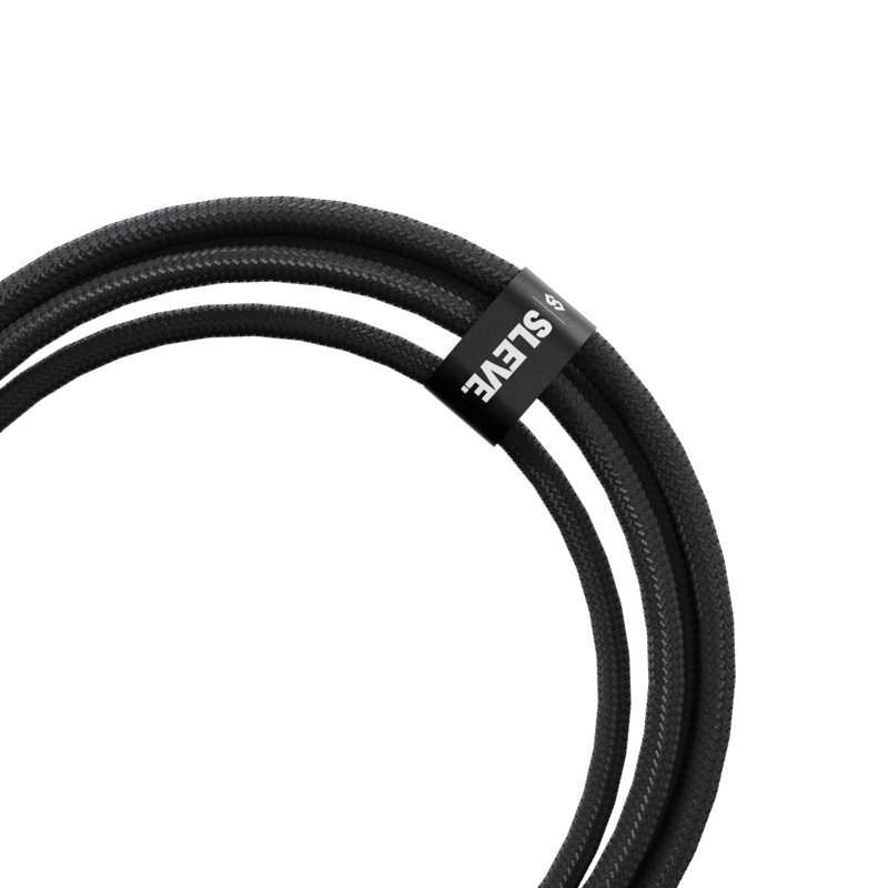 CABLE CARGADOR SLEVE LINE X USB TIPO C A TIPO C BLACK - 2