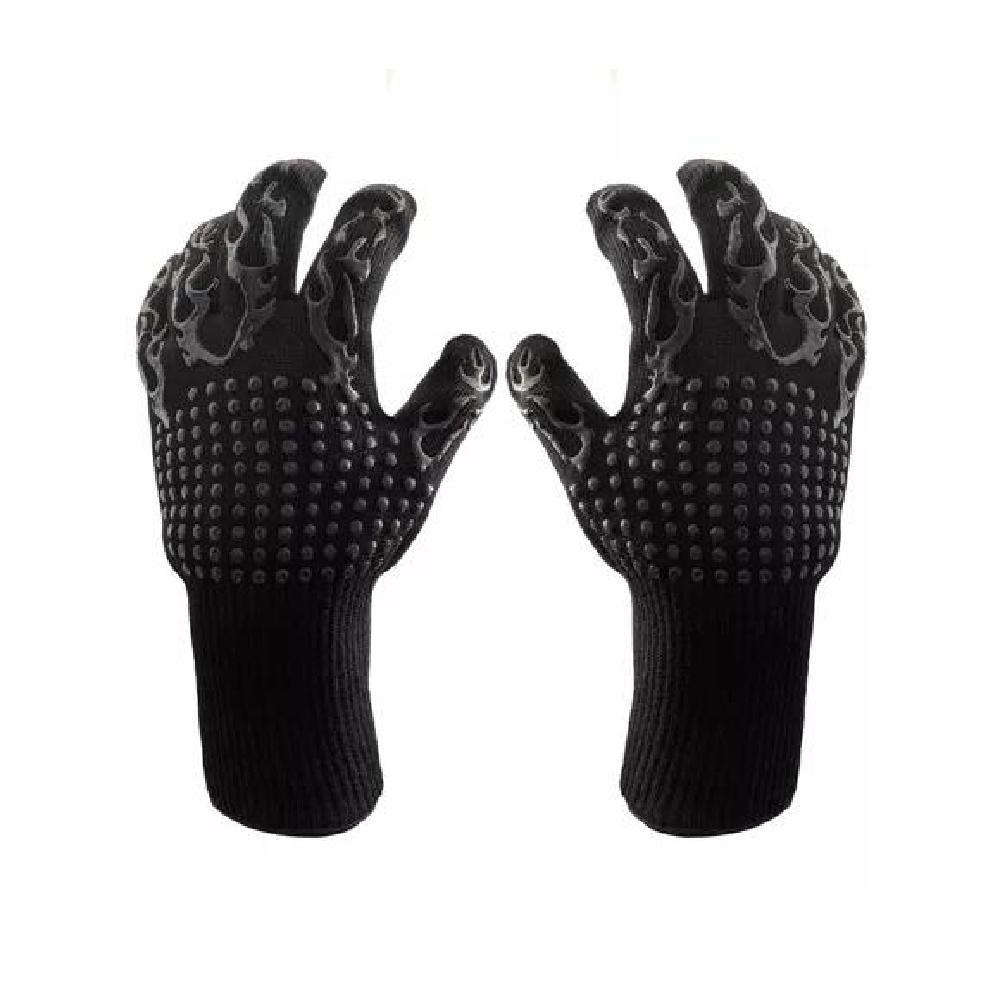 GUANTES DE ALTA TEMPERATURA PARA PARRILLA Y HORNO 2 UNIDADES - 2