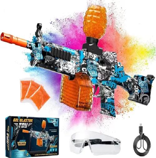 PISTOLA LANZA HIDROGEL ARMA JUGUETE AUTOMÁTICA PIST4 - 1