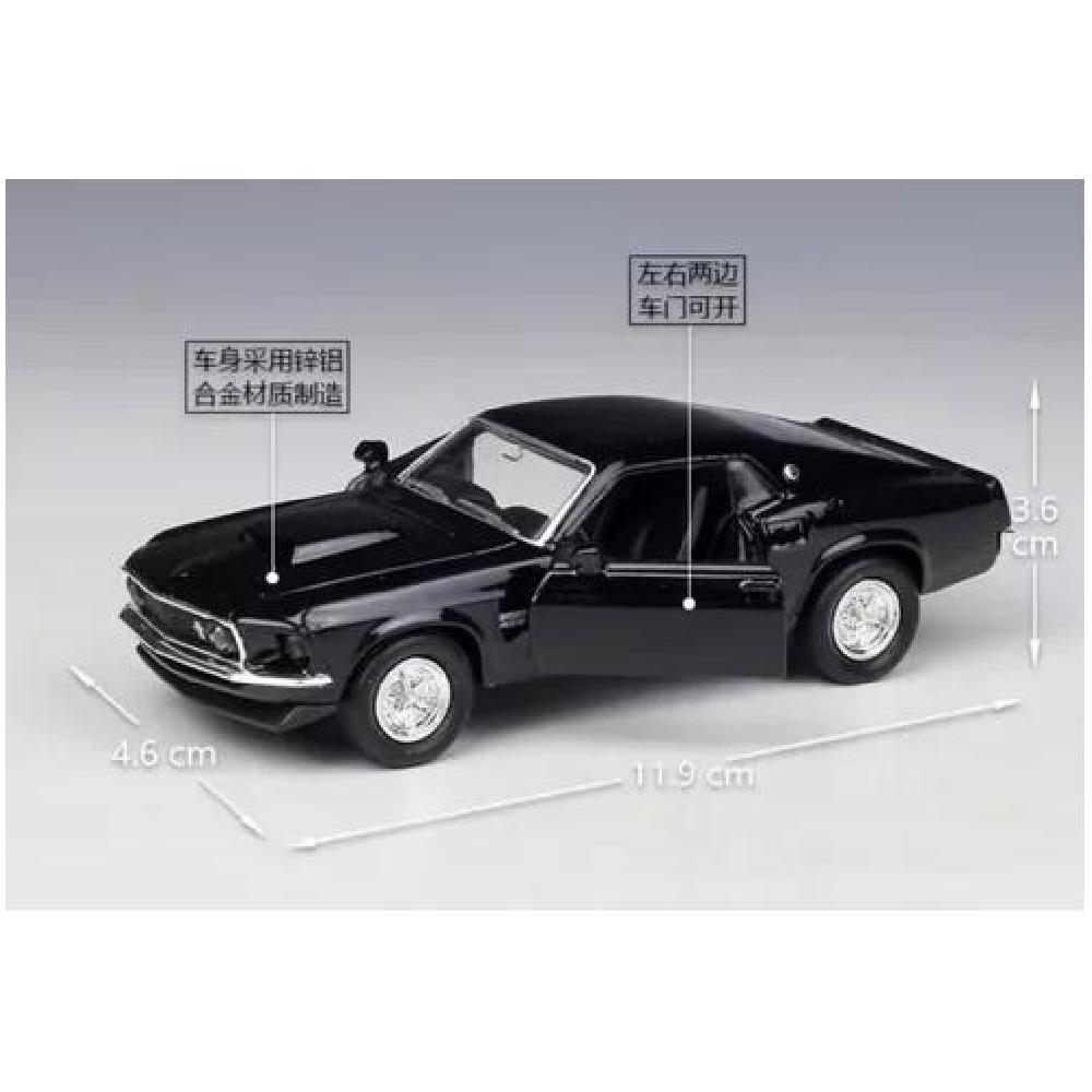 AUTO COLECCIÓN FORDMUSTANG BOSS429 AÑO 1969 ESCALA 1:36 AUT2 - 2