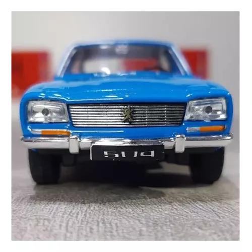 AUTO WELLY ESCALA 1:36 PEUGEOT 504 1975 AZUL AUT4 - 2