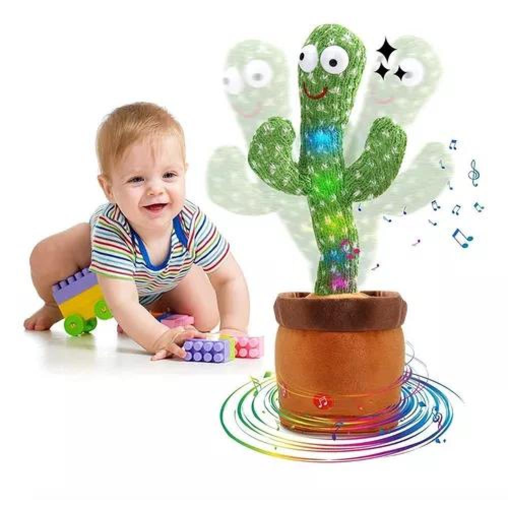 PELUCHE CACTUS BAILARÍN FELPA JUGUETE NIÑOS RECARGABLE PELUCH2 - 1