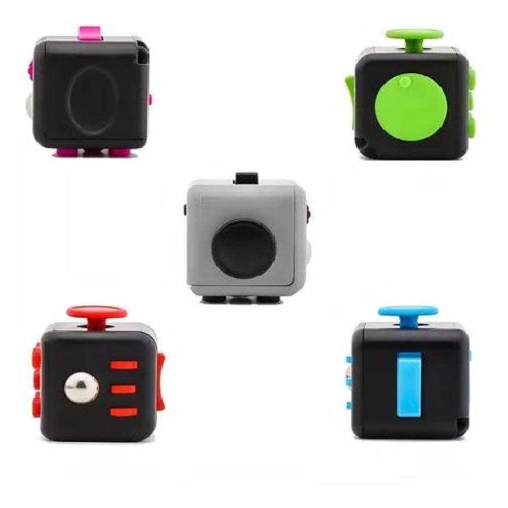 JUGUETE ESTRESS CUBO3 FIDGET CUBE ANTIESTRES CON 6 FUNCIONES - 1