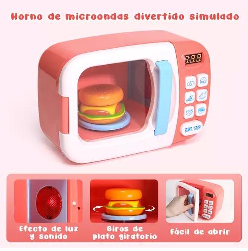 JUEGO DE MICROONDAS BLANCO JUEGO DE 31 PIEZAS DE COCINA PARA NIÑOS - 2
