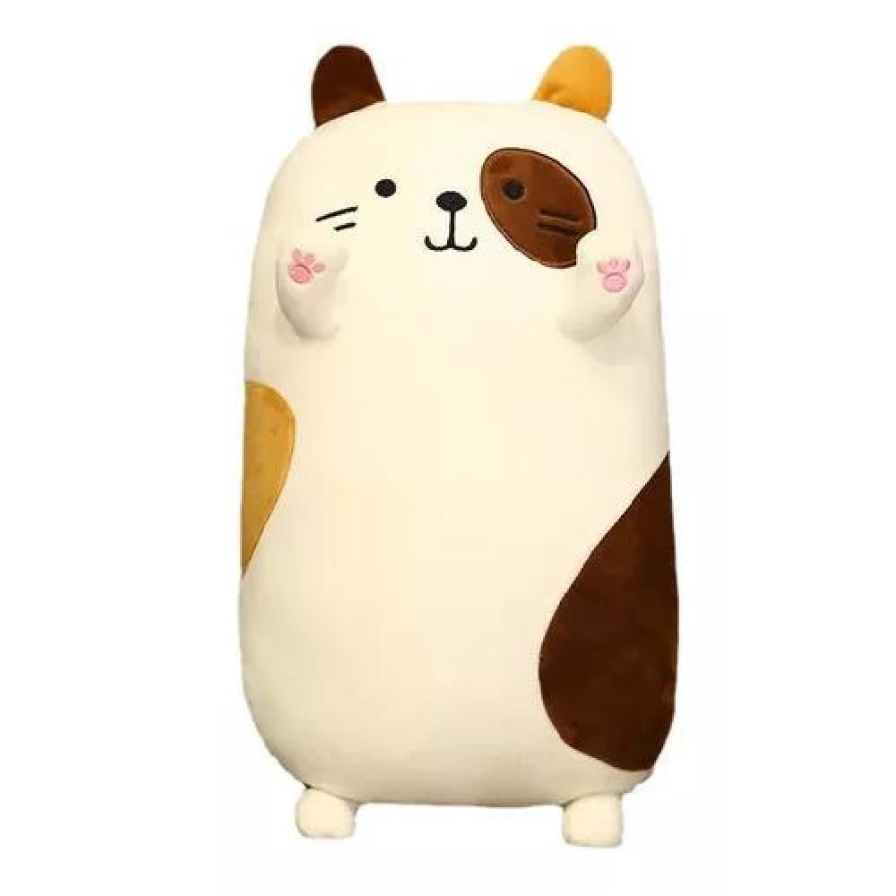 PELUCHE ALMOHADA SUAVE DISEÑOS GATITO GATO KAWAII 40 CM BLANCO PELUCH4 - 1