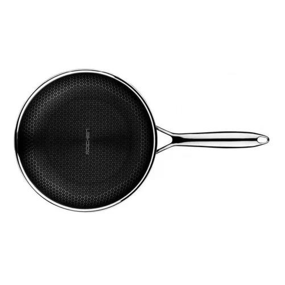 SARTEN ROICHEN 28 CM BEE ACERO INOXIDABLE COCINA PREMIUM COLOR GRIS - 2