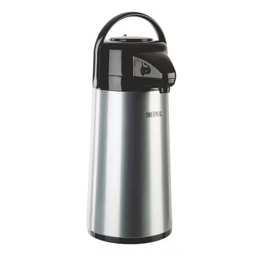 TERMO SIFON 1,9 LITROS VIDRIO - THERMOS COLOR PLATEADO - 1