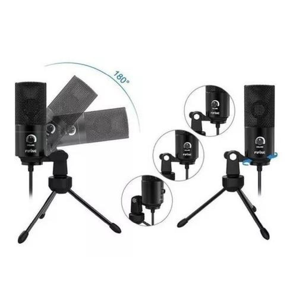 MICRÓFONO FIFINE K669B CONDENSADOR CARDIOIDE NEGRO - 5