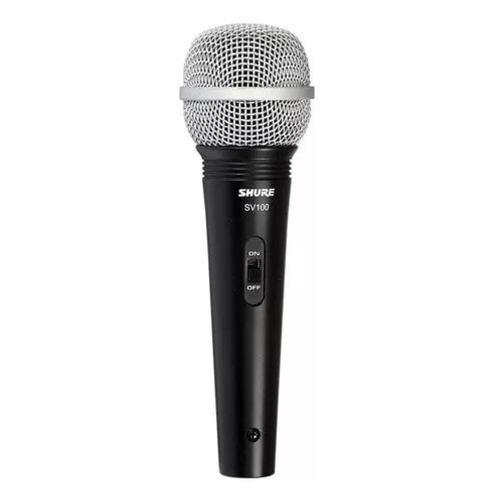 MICRÓFONO DINÁMICO SV100 SHURE NEGRO - 3