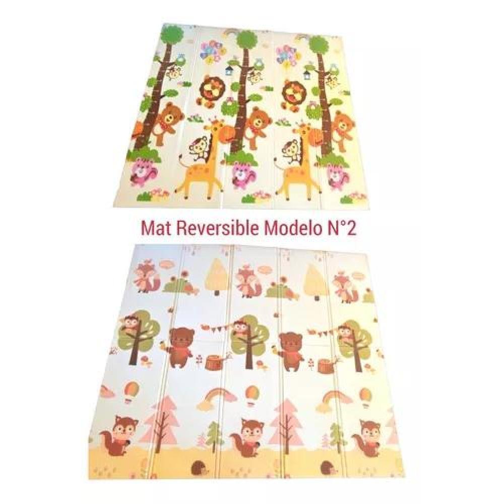 ALFOMBRA ALF4 ANTIGOLPES NIÑO BEBÉ CON BOLSO 180X200X1 CM PREMIUM MULTICOLOR - 2