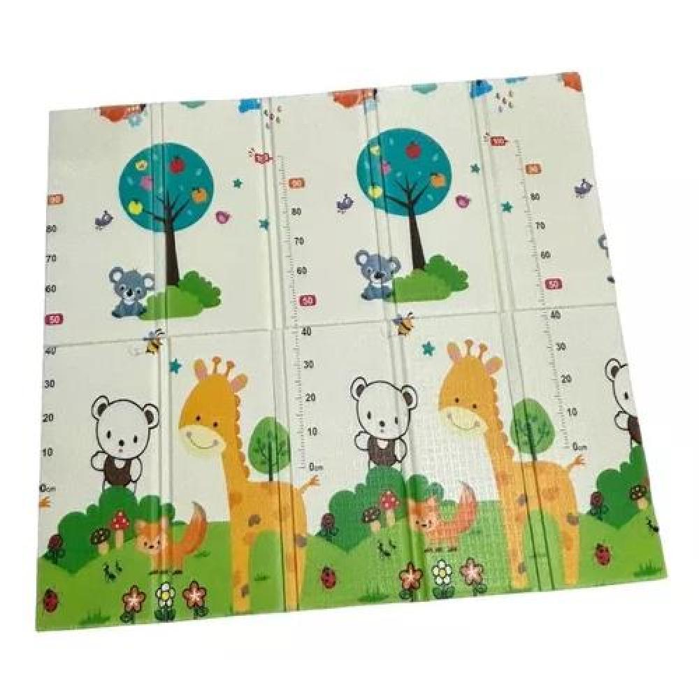 ALFOMBRA ALF8 ANTIGOLPES NIÑO BEBÉ CON BOLSO 180X200X2 CM PREMIUM MULTICOLOR - 2