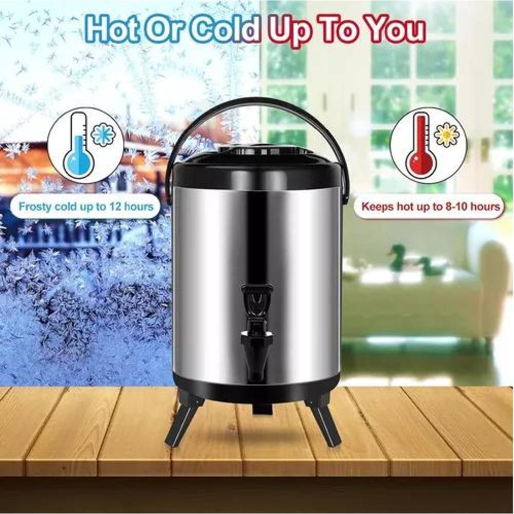 TERMO PARA AGUA CALIENTE TERMO 10LTS CALIENTE DISPENSADOR - 8