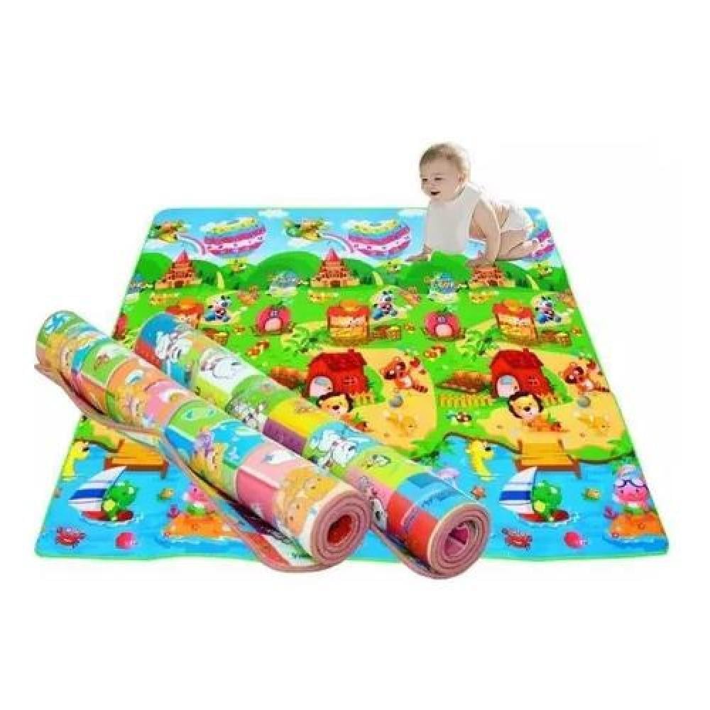 2 ALFOMBRAS LAVABLE INFANTIL NIÑOS BEBE ANTIGOLPES X 2 - 1