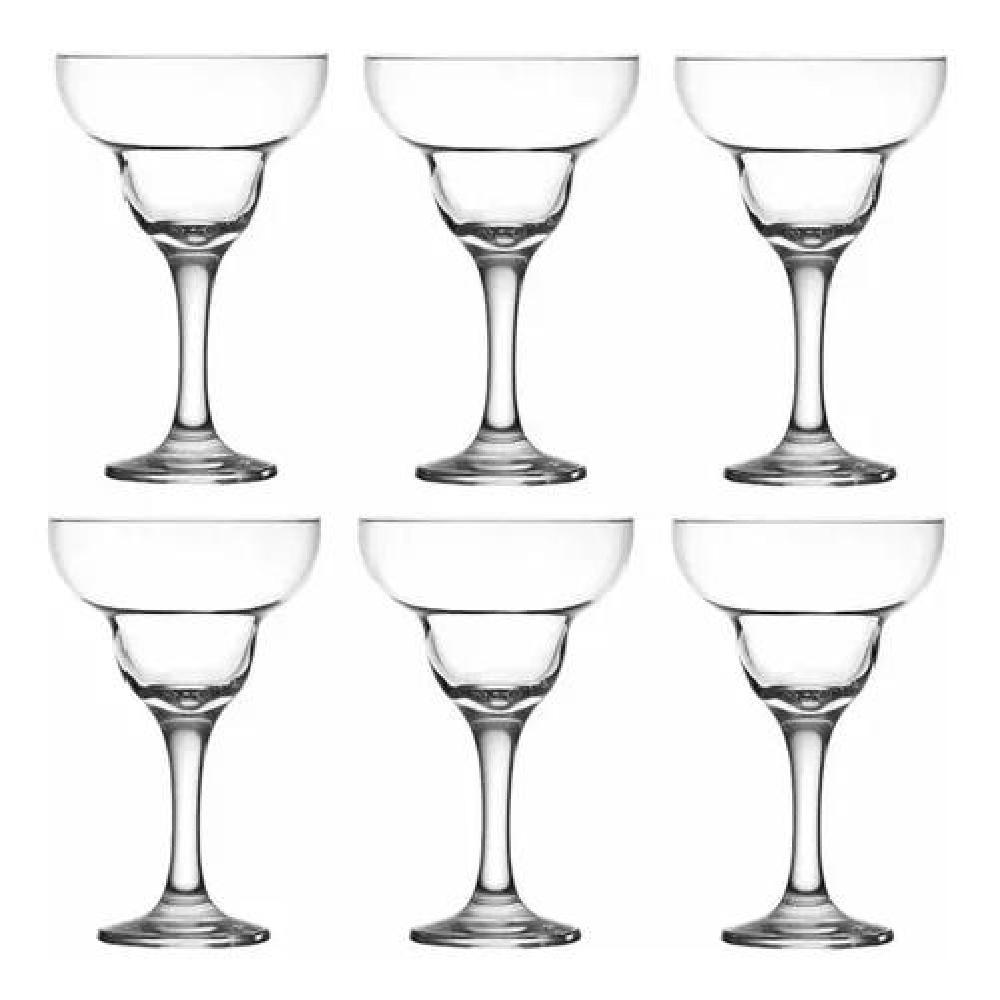 6 COPAS MARGARITA COCTEL 335ML COLOR TRANSPARENTE - 4