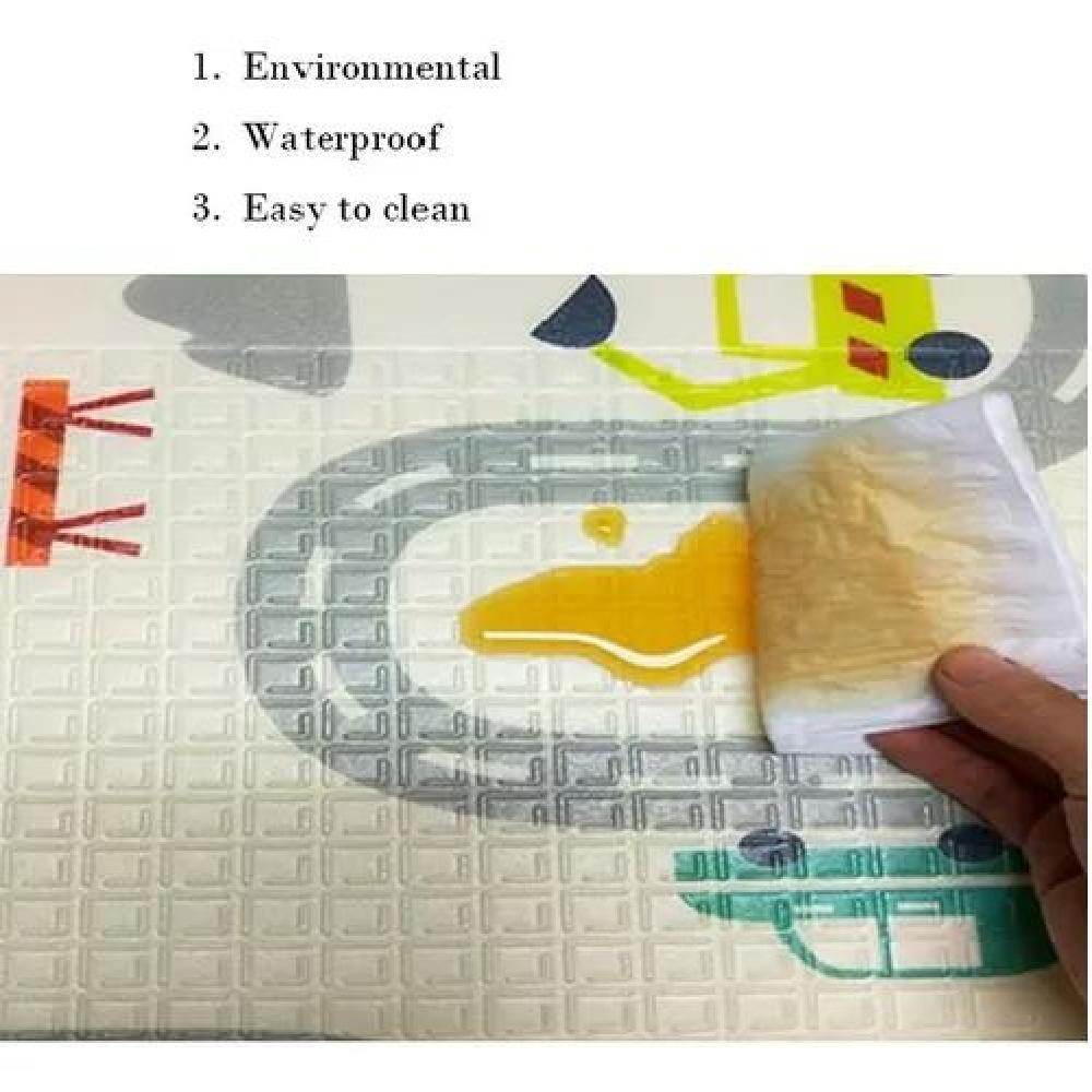 ALFOMBRA ALF7 BEBÉ ACOLCHADA PLEGABLE JUEGOS XPE 180X200 CM MULTICOLOR - 3