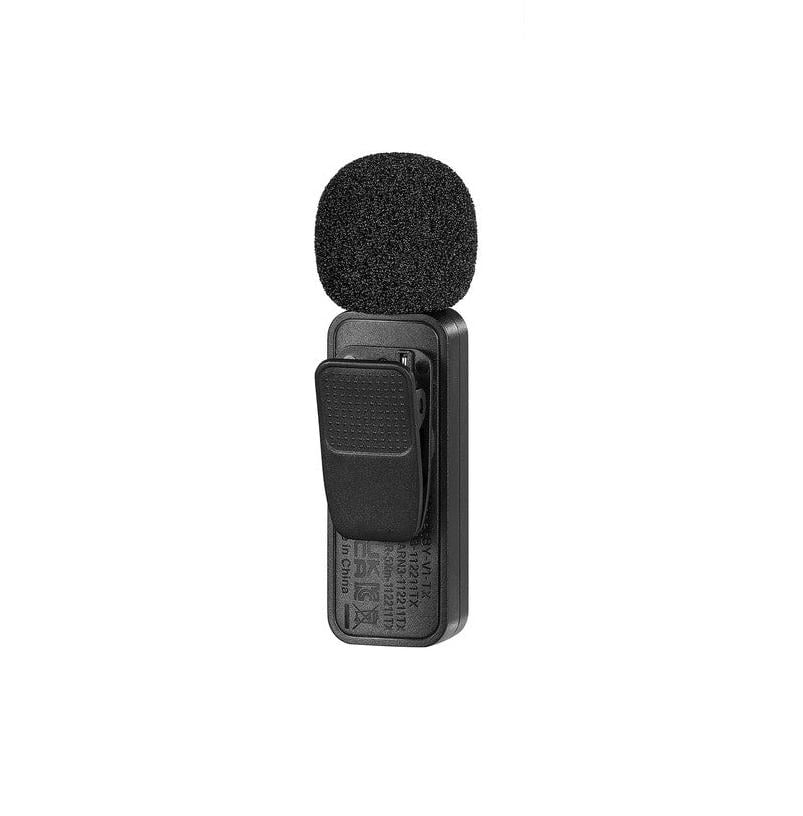 PACK X2 MICRÓFONO INALÁMBRICO SOLAPA LAVALIER BOYA BY-VIPHONE - 1