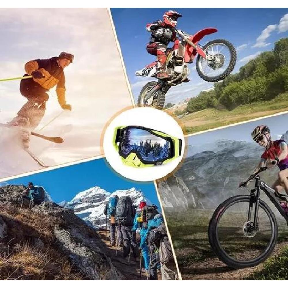 ANTIPARRAS DE MOTOCROSS PARA DEPORTES EXTREMOS COLOR AZUL - 8