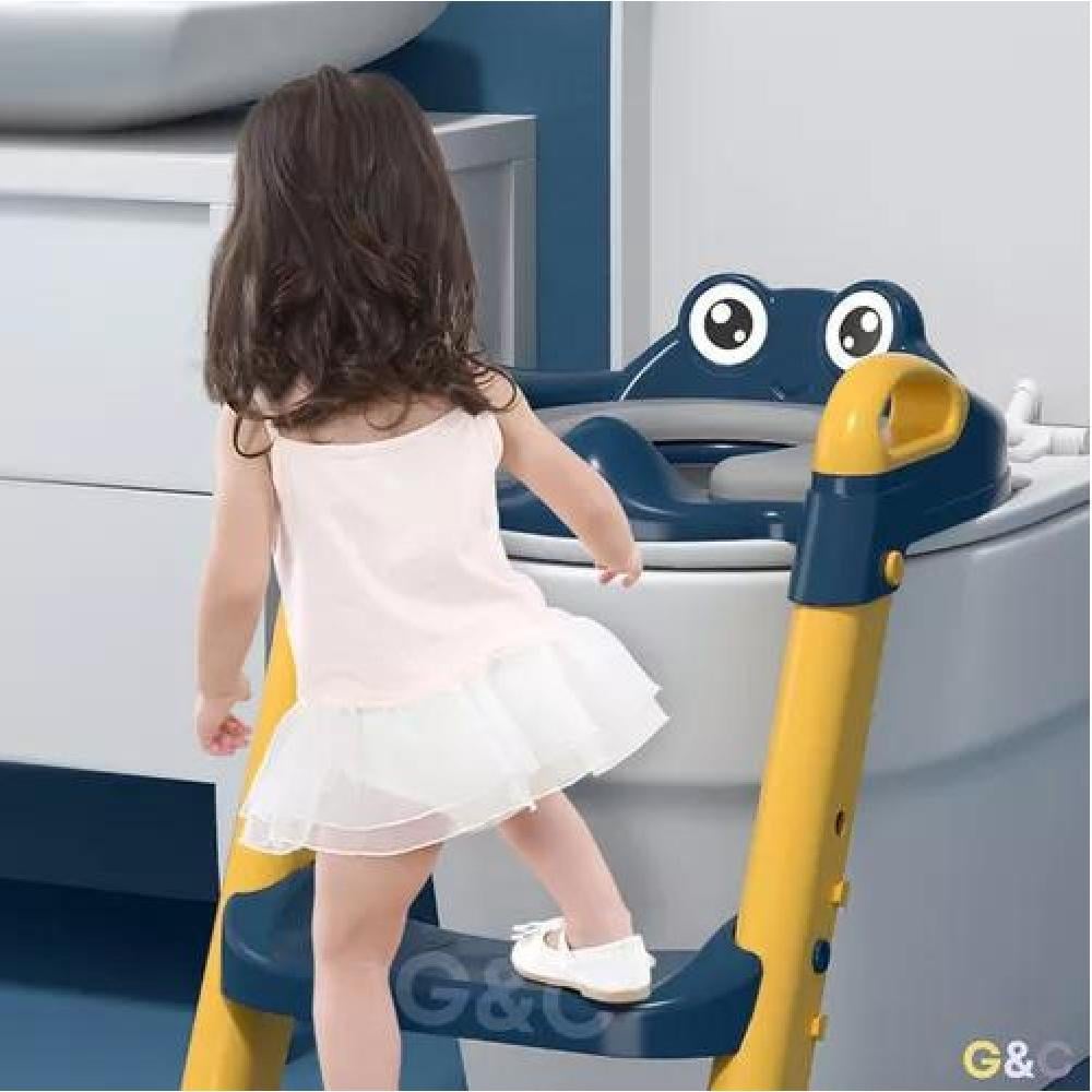 ASIENTO PEL14 ENTRENADOR BAÑO CON ESCALERA Y AGARRADERA NIÑOS MORADO - 8