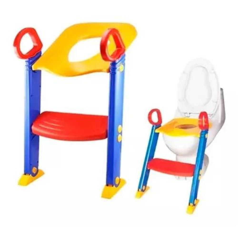 ASIENTO PEL22 ADAPTADOR ESCALERA INODORO WC NIÑOS AMARILLO - 2