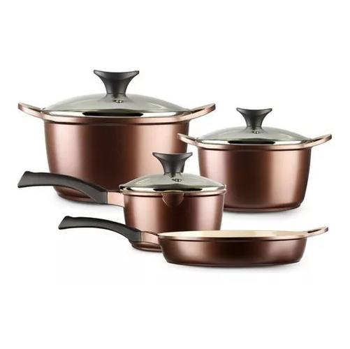 BATERIA DE COCINA 7 PZS ANTIADHERENTE CERAMIC PROFESIONAL IL - 1