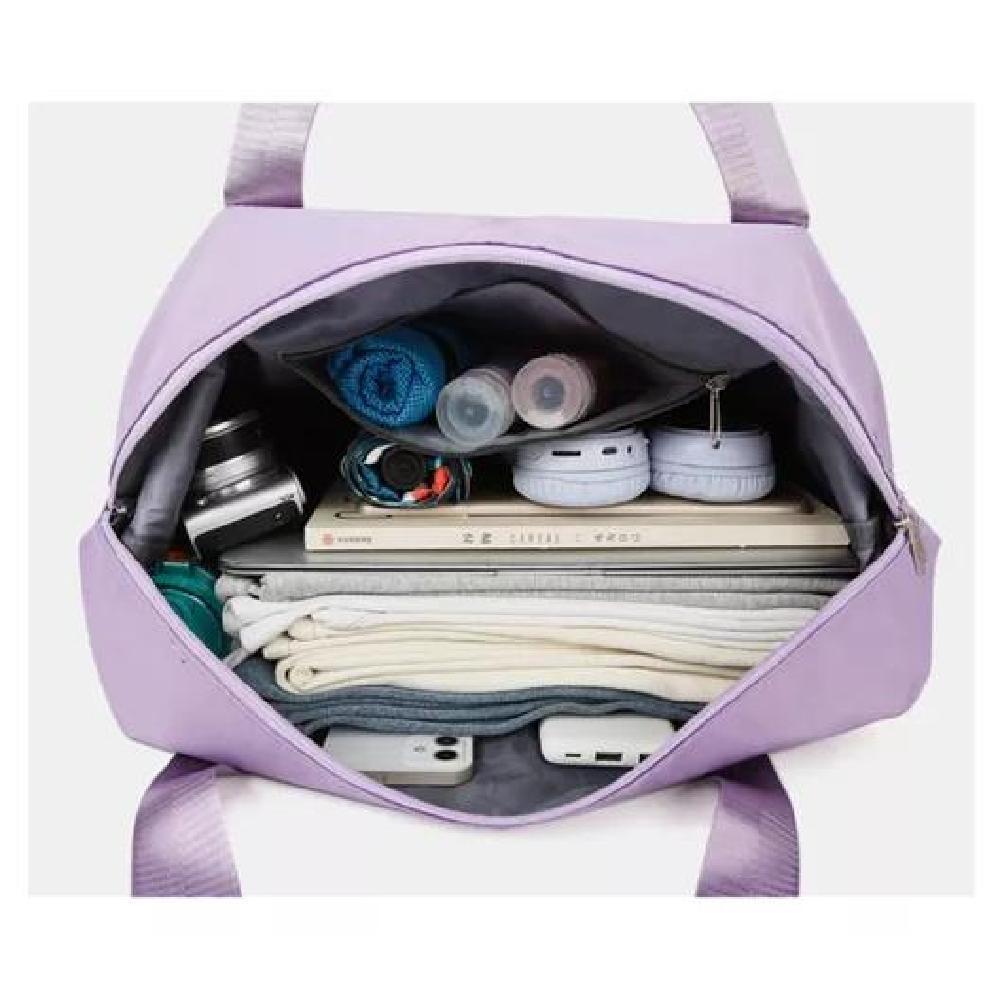 BOLSA GRAN CAPACIDAD PARA VIAJES HOMBRES Y MUJERES DEPORTES2 GRIS - 4