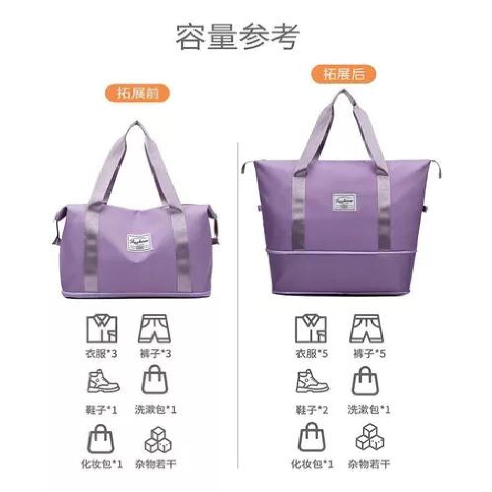 BOLSA GRAN CAPACIDAD PARA VIAJES HOMBRES Y MUJERES DEPORTES2 GRIS - 8