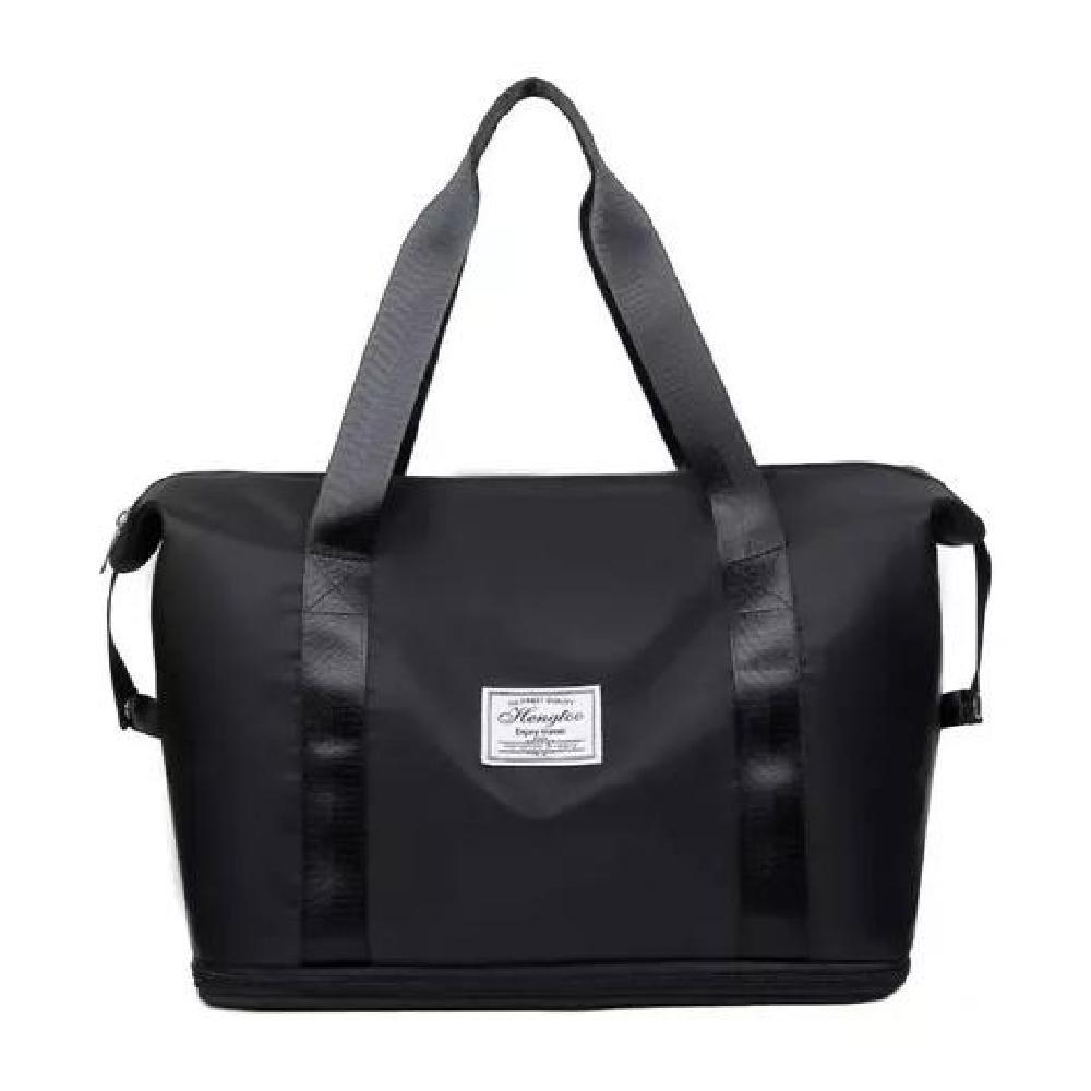 BOLSA GRAN CAPACIDAD PARA VIAJES HOMBRES Y MUJERES DEPORTES2 NEGRO - 1