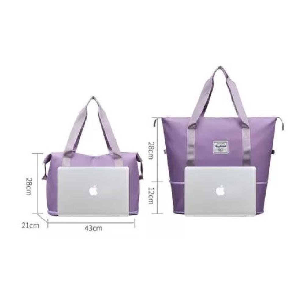 BOLSA GRAN CAPACIDAD PARA VIAJES HOMBRES Y MUJERES DEPORTES2 NEGRO - 3
