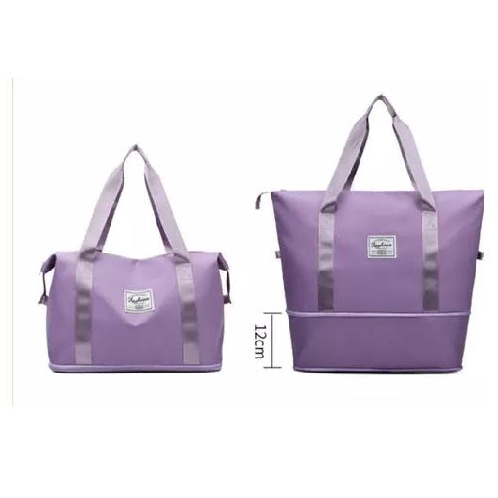 BOLSA GRAN CAPACIDAD PARA VIAJES HOMBRES Y MUJERES DEPORTES2 NEGRO - 4