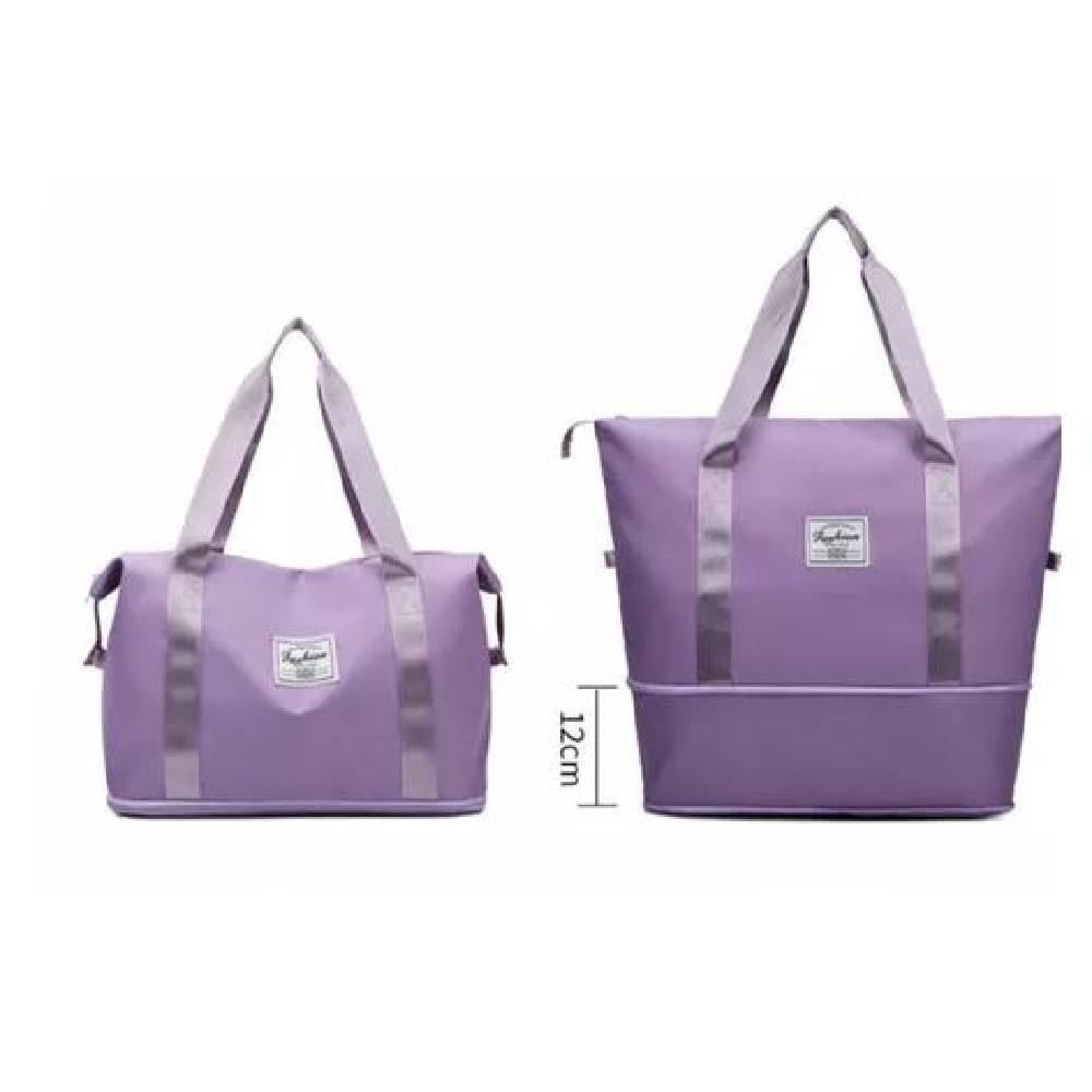 BOLSA GRAN CAPACIDAD PARA VIAJES HOMBRES Y MUJERES DEPORTES2 NEGRO - 5
