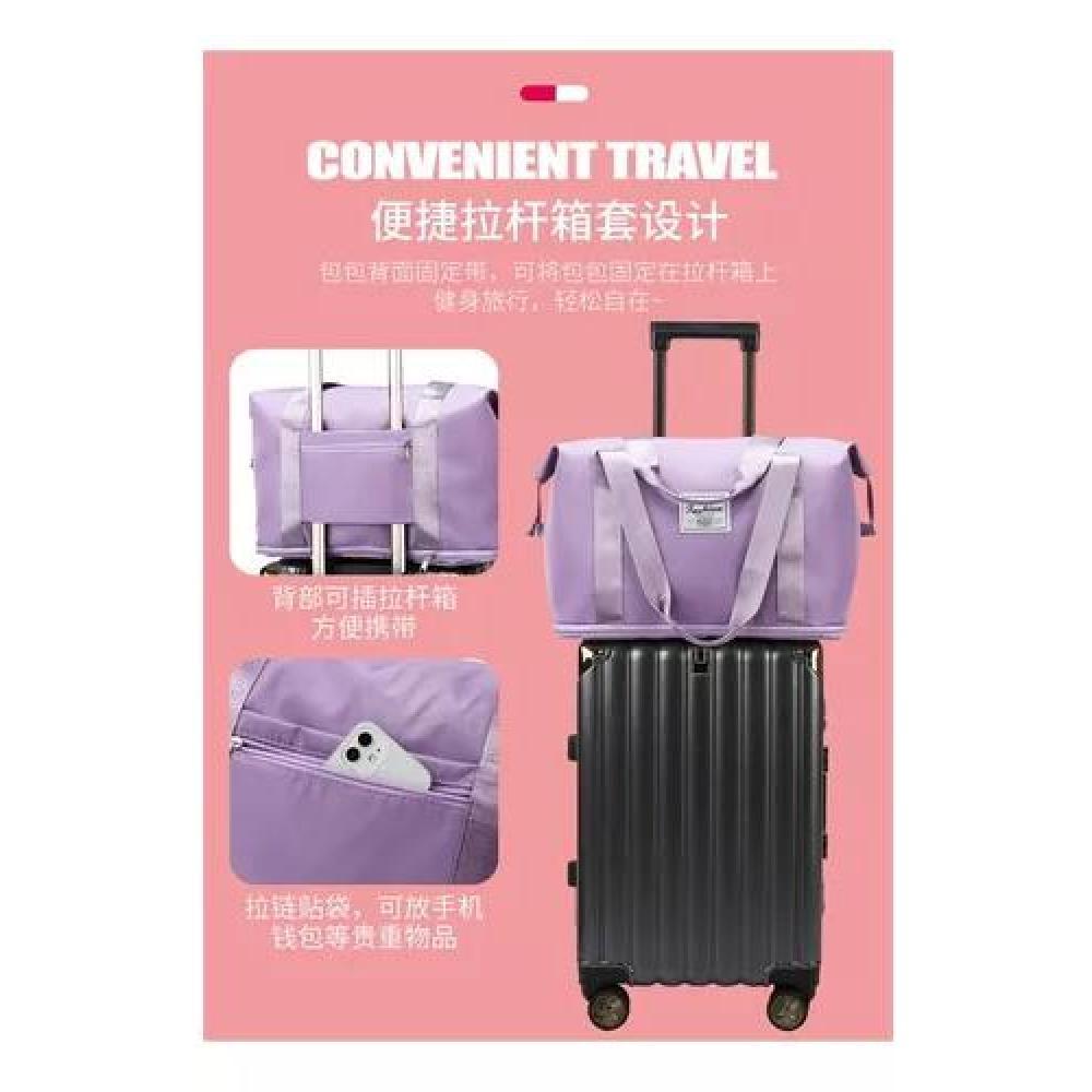 BOLSA GRAN CAPACIDAD PARA VIAJES HOMBRES Y MUJERES DEPORTES2 NEGRO - 8