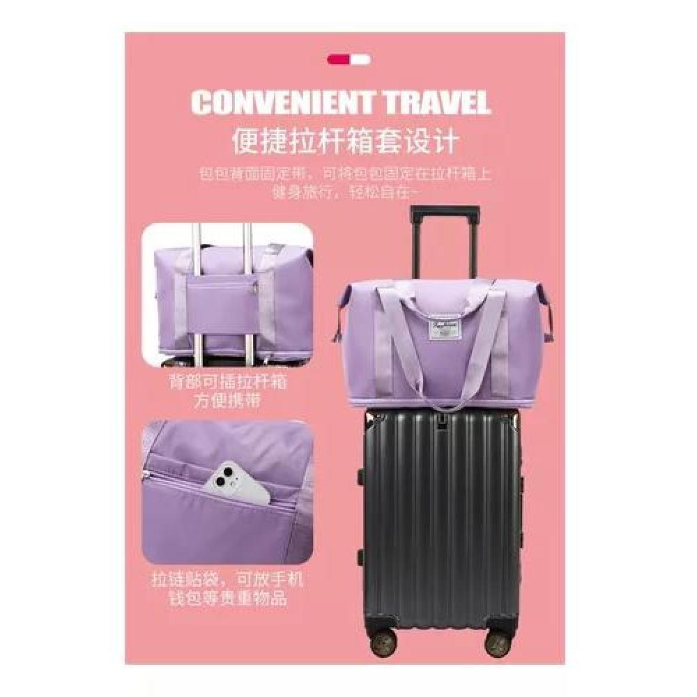 BOLSA GRAN CAPACIDAD PARA VIAJES HOMBRES Y MUJERES DEPORTES2 ROSA - 6
