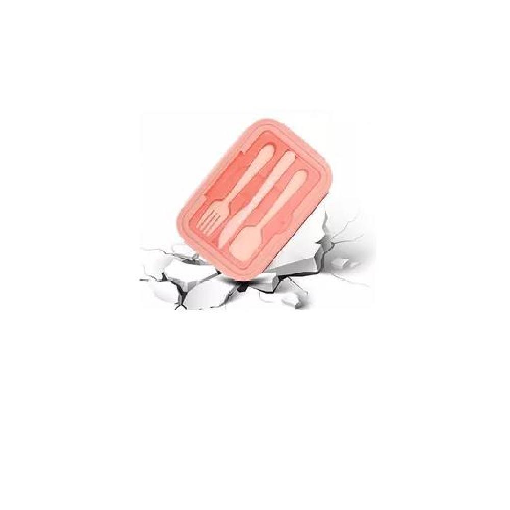 BOLSO LONCHERA TÉRMICA ESCOLAR SET 28PZS PARA NIÑOS PORTÁTIL ROSADO - 7