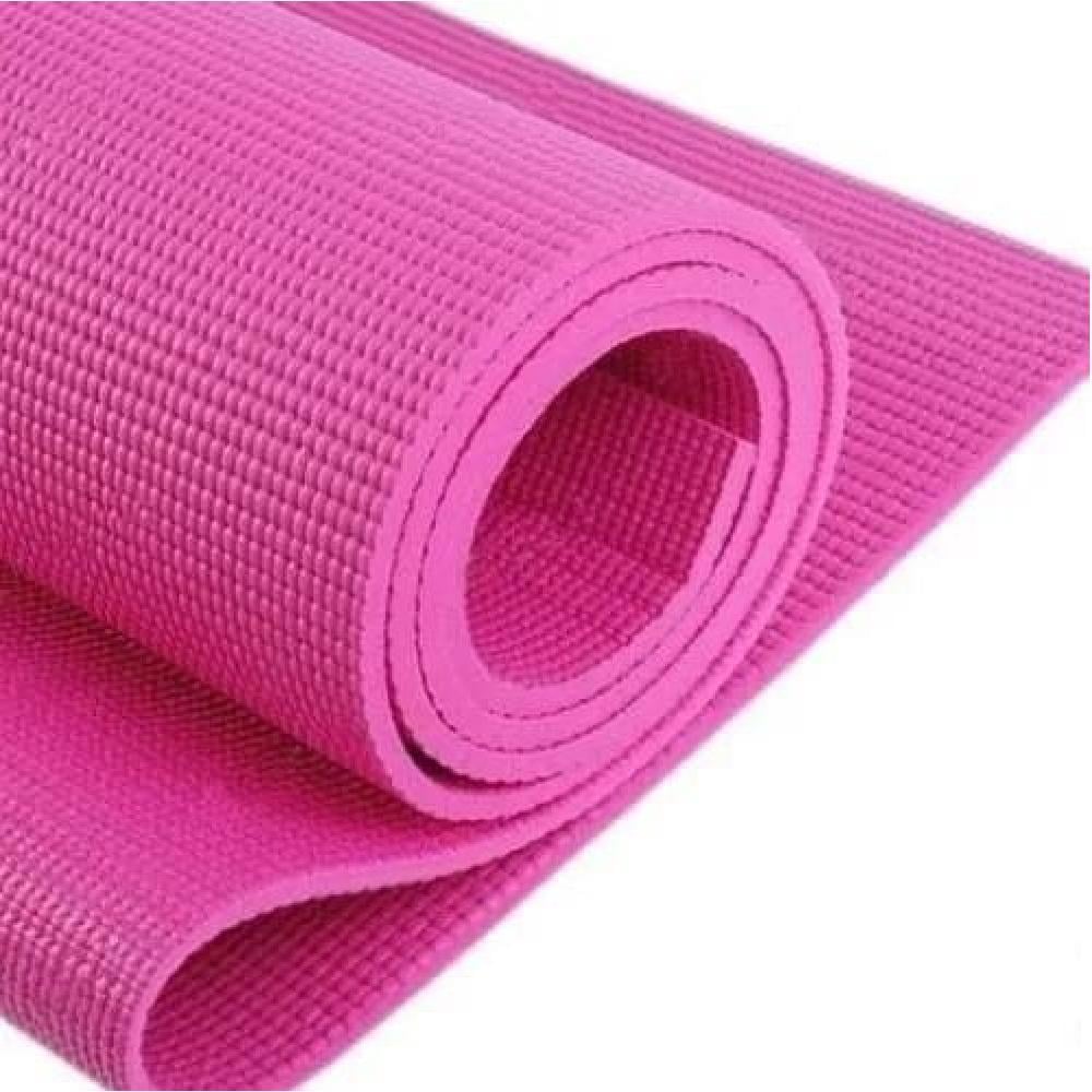 COLCHONETA MAT YOGA MANTA CON BOLSO DEPORTE 4MM 173X61CM NEGRO - 1