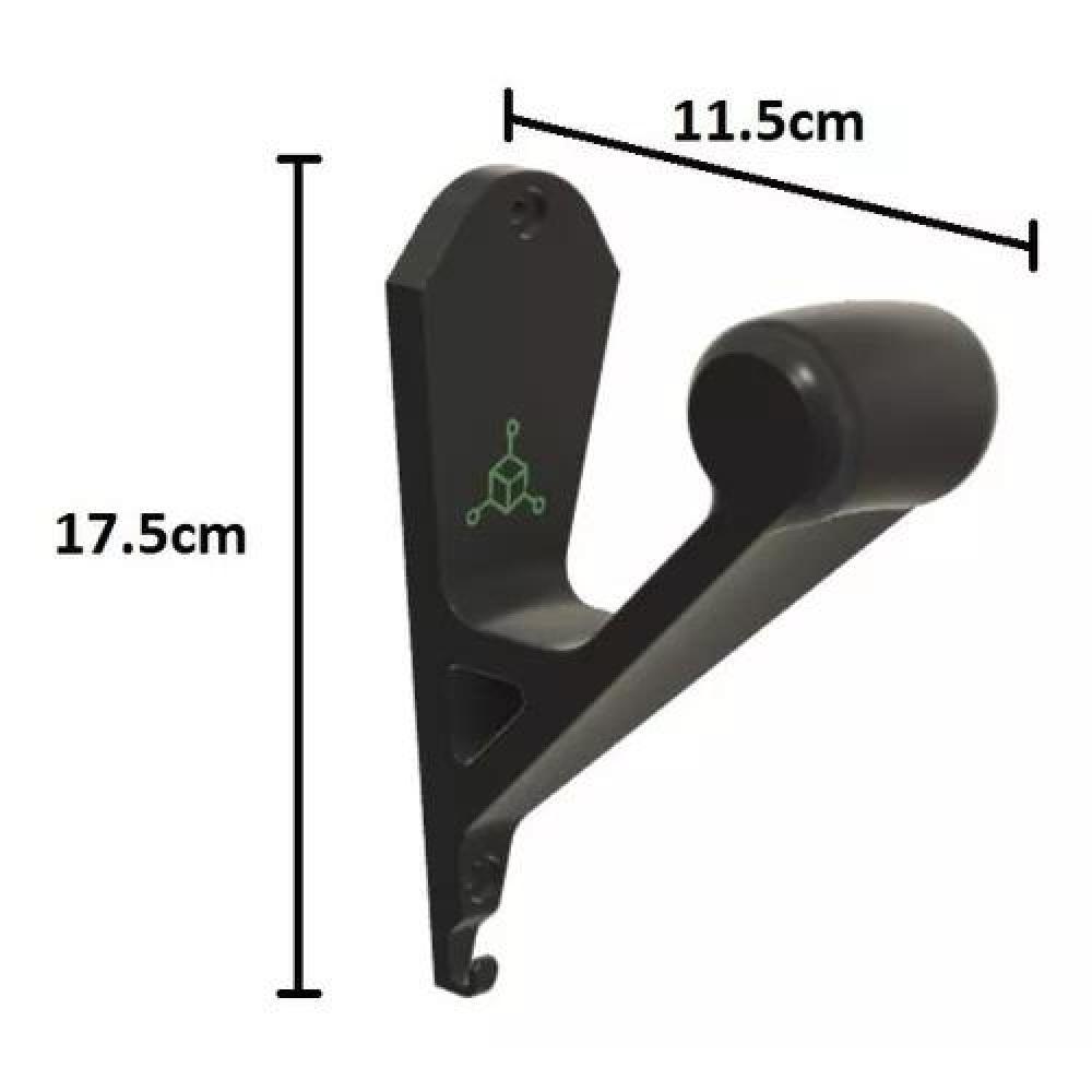 COLGADOR PARA CASCO DE MOTO Y BICICLETA SOPORTE DE PARED - 2
