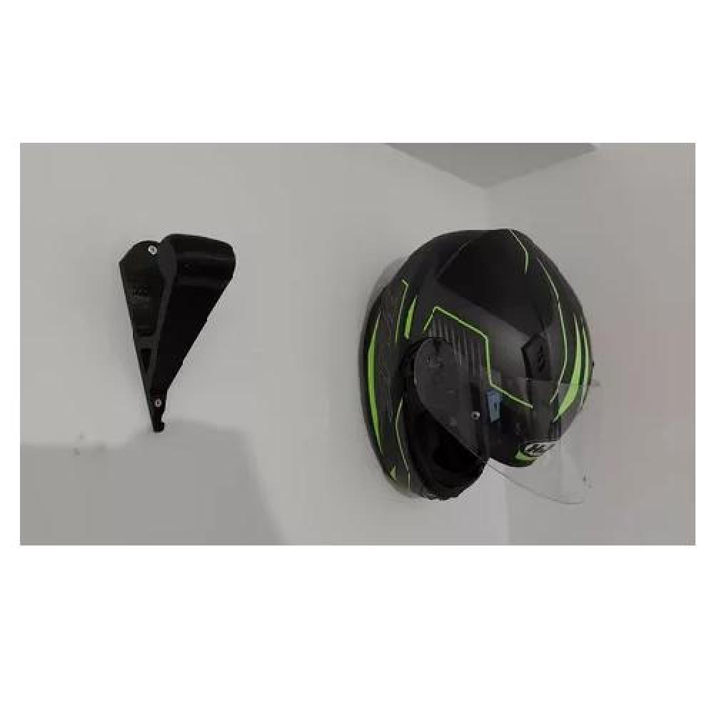 COLGADOR PARA CASCO DE MOTO Y BICICLETA SOPORTE DE PARED - 3