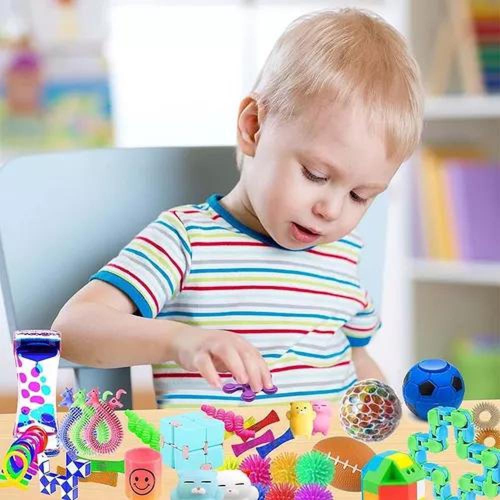 SET 55 FIDGET TOY JUGUETE SENSORIAL ANTI ESTRÉS PARA NIÑOS - 5