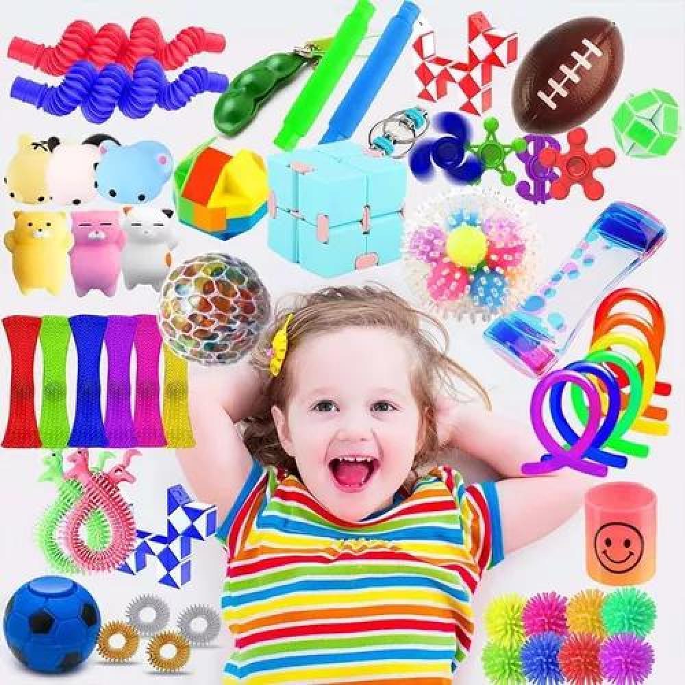 SET 55 FIDGET TOY JUGUETE SENSORIAL ANTI ESTRÉS PARA NIÑOS - 6