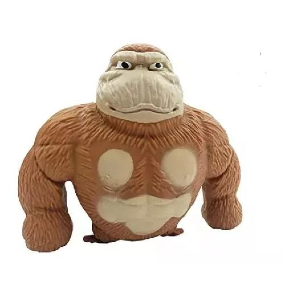 JUGUETE ANTIESTRÉS SQUISHY GORILLA PEQUEÑO COLOR CAFÉ - 2