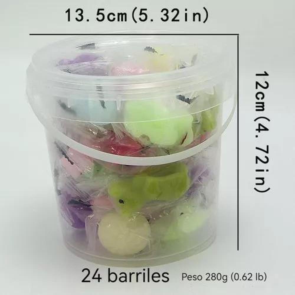 24 PIEZAS MINI MOCHI SQUISHY ANTIESTRÉS FIDGET SQUEEZE TOY - 4