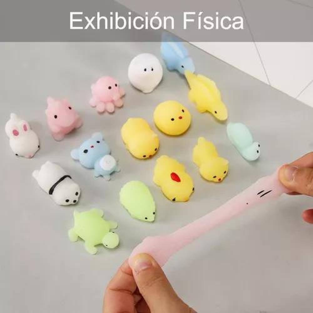 24 PIEZAS MINI MOCHI SQUISHY ANTIESTRÉS FIDGET SQUEEZE TOY - 7