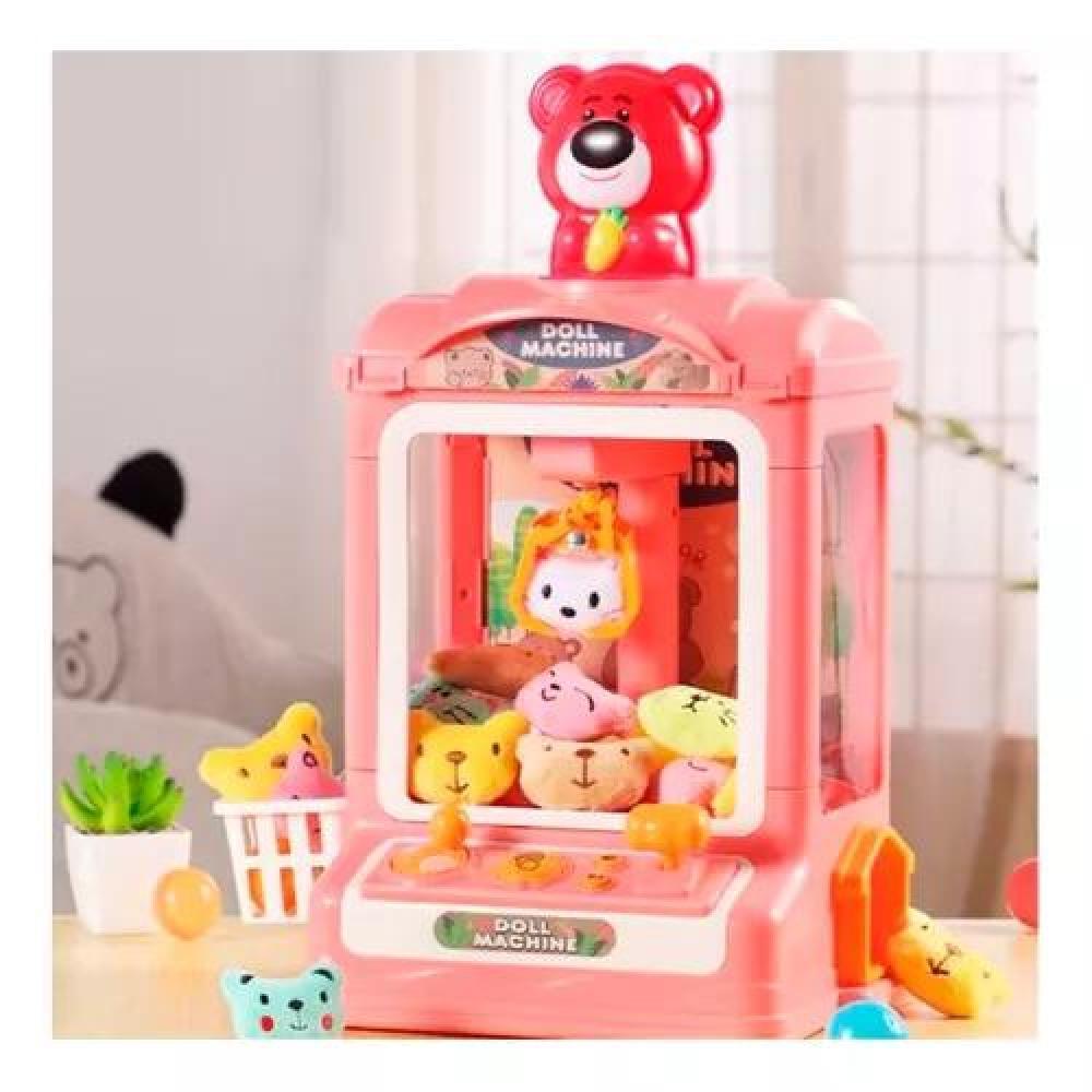 MÁQUINA SACA PELUCHE JUGUETE MINI GARRA PREMIO MACHINE - 3