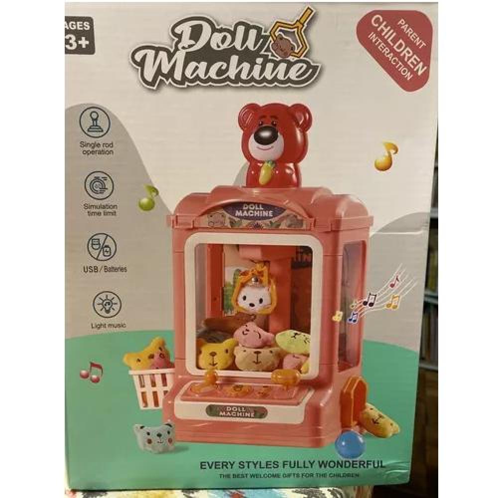 MÁQUINA SACA PELUCHE JUGUETE MINI GARRA PREMIO MACHINE - 4