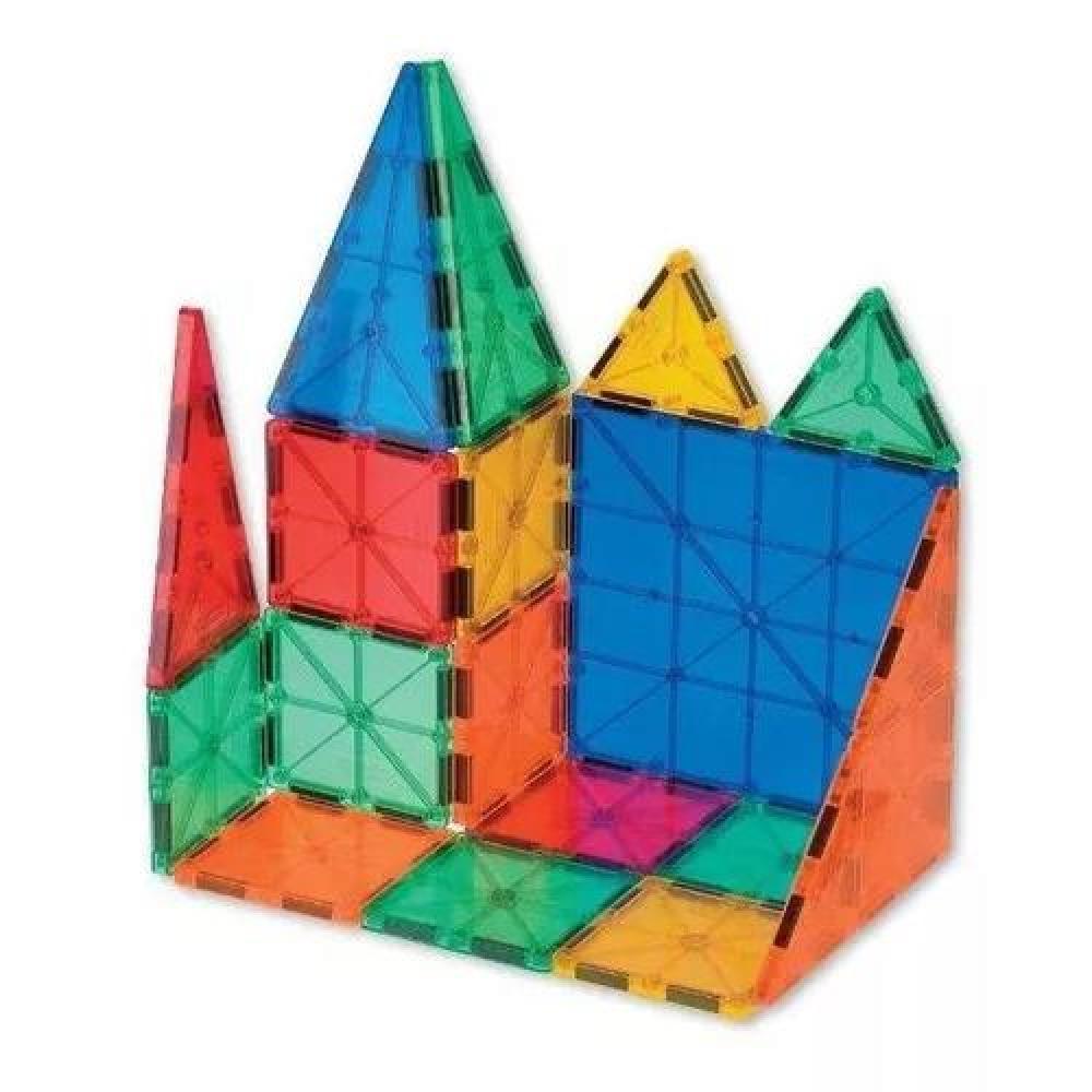 JUGUETE DIDÁCTICO BLOQUES MAGNÉTICOS MAGNETIBLOCK 100 PIEZAS - 2
